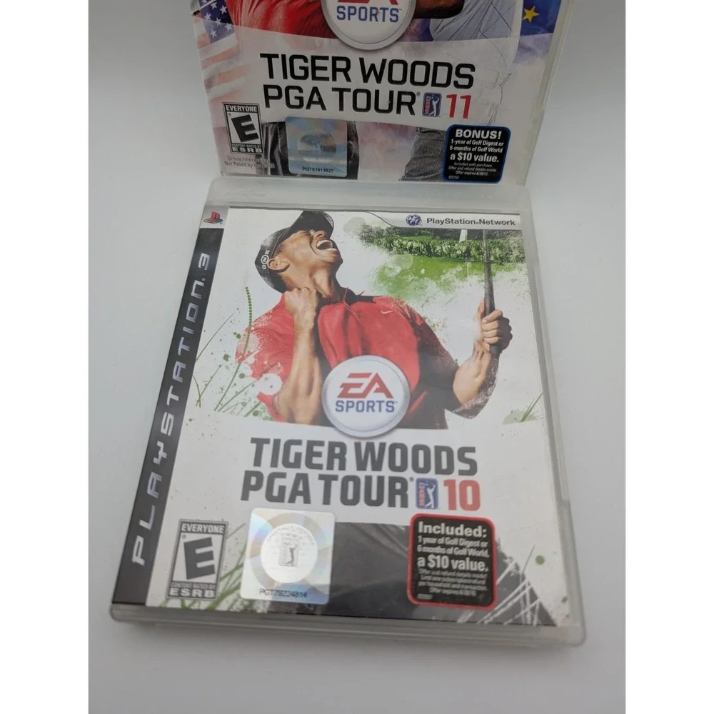Tiger Woods Pga Tour 10 & 11 - Sony PlayStation‎ 3 PS3 Complete